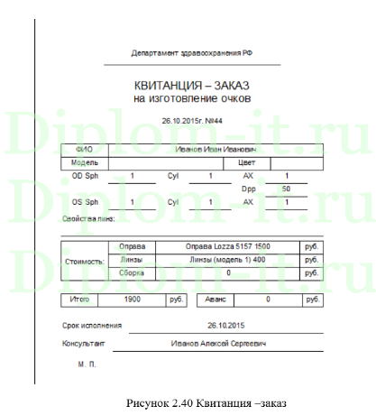 Разработка автоматизированного рабочего места продавца-консультанта салона оптики, Диплом по информатике