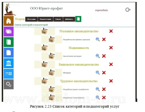  Разработка автоматизированной системы делопроизводства для юридической компании 