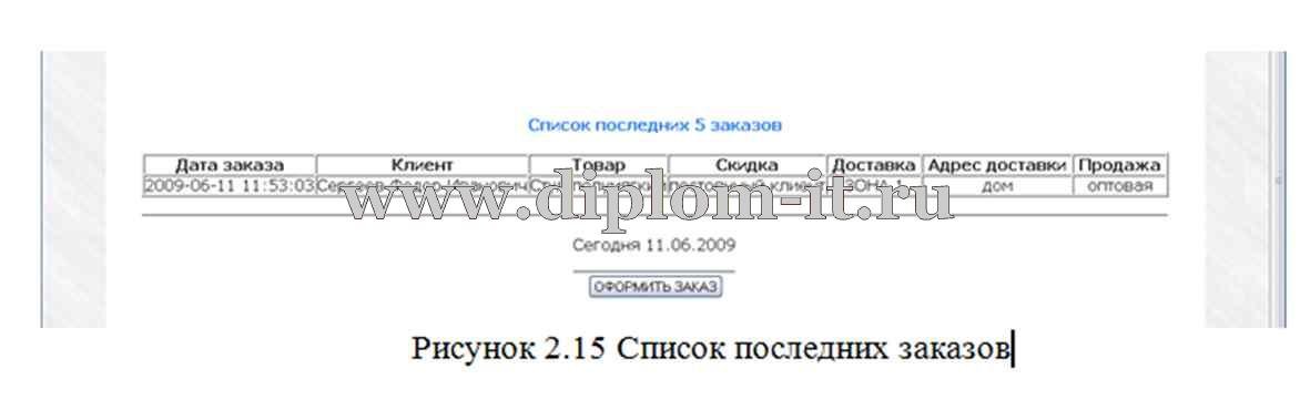  Разработка АРМ менеджера по работе с клиентами 