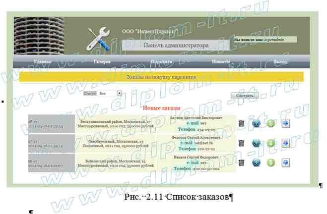  Проектирование электронной витрины (портала, веб-сайта) коммерческой фирмы 