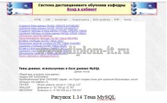 Разработка веб-приложения дистанционного обучения