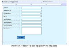 Разработка автоматизированной системы учета  кураторов учебных групп