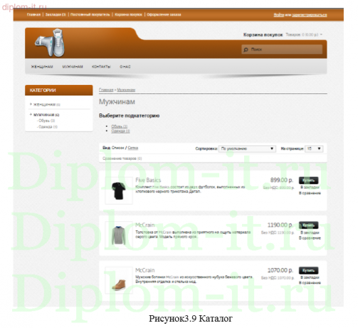  Разработка интернет магазина обуви с использованием CMS Opencart для малого розничного предприятия 