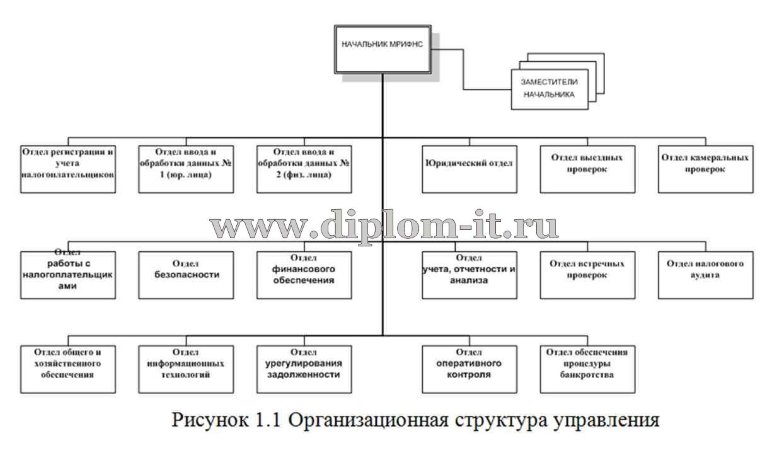  Автоматизация задачи учета кадров в налоговой инспекции 
