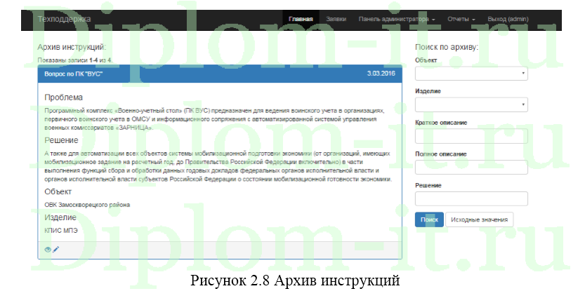 Разработка ИС технической поддержки клиентов компании-производителя программных продуктов