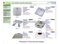 Разработка  Интернет-магазин медоборудования