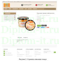 Разработка информационного обеспечения для системы электронной коммерции в секторе B2C