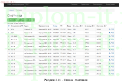 Разработка информационной системы учета счетчиков и энергопотребления предприятия тепловых сетей