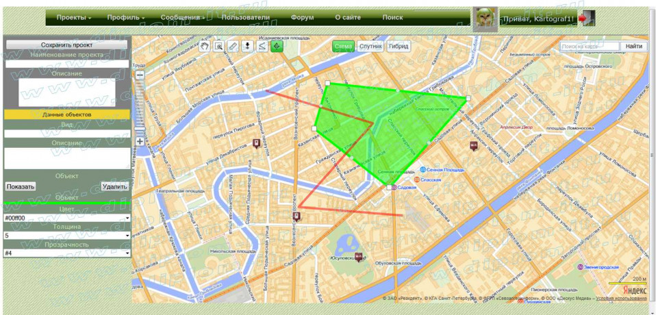  Разработка геоинформационного портала (ГИС) 