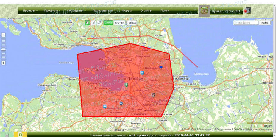  Разработка геоинформационного портала (ГИС) 