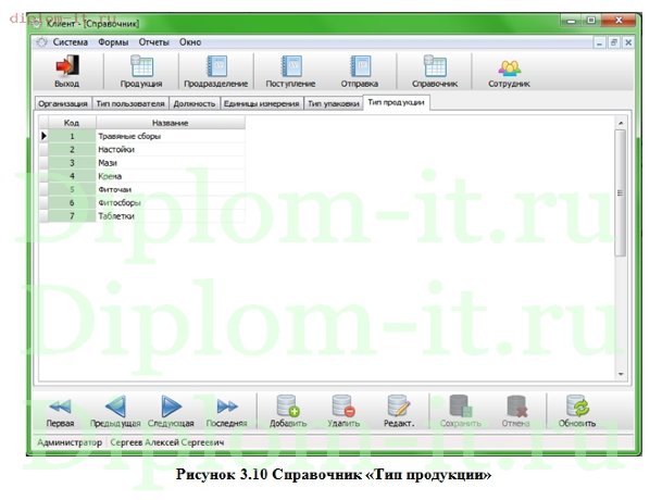  Разработка ЭИС поддержки управления запасами готовой продукции производственного предприятия 