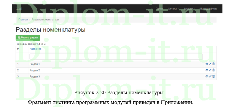 Разработка интерактивной информационной веб-системы для упрощения документооборота государственного учреждения, диплом по информатике