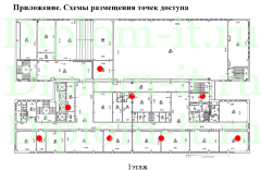 Проектирование беспроводной сети wi-fi на территории  корпуса университета, ВКР по разработке ЛВС