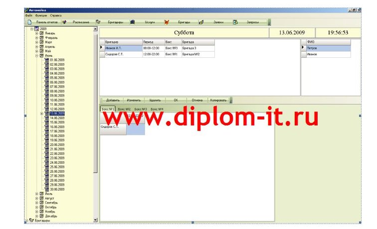  Разработка автоматизированного места менеджера автомоечного комплекса 