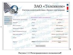 Автоматизация взаимодействия с бизнес-партнерами на базе интернет-технологий для телекоммуникационной компании (провайдера)