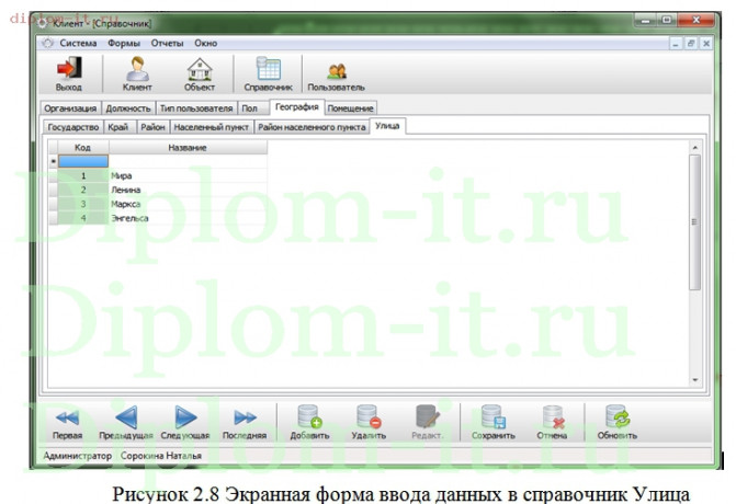 Разработка ИС для учета сделок агентства недвижимости 