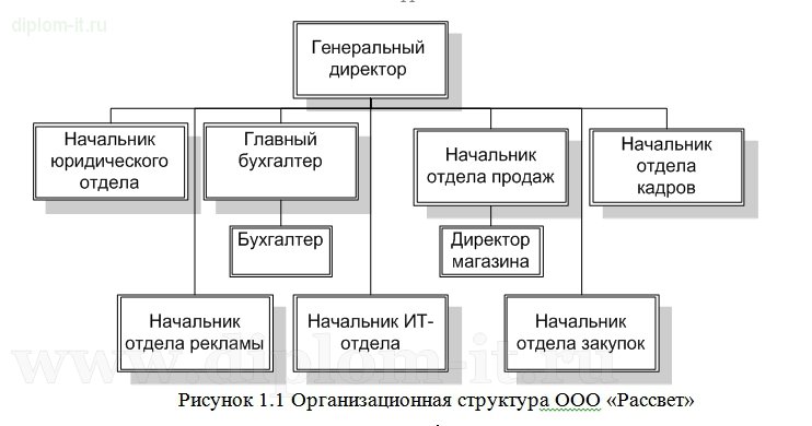 Автоматизация управленческого учета в магазине электронной техники 