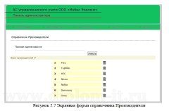 Автоматизация управленческого учета в салоне сотовой связи