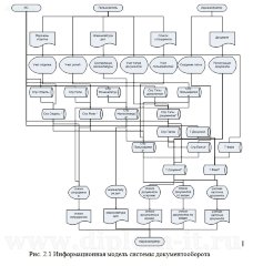 Информационная модель и ее описание в дипломе по прикладной информатике