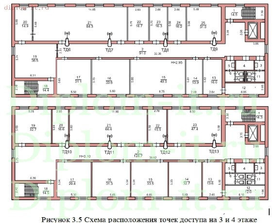  Разработка беспроводной локальной вычислительной сети для предприятия 