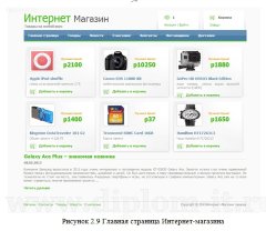 Разработка информационной системы Интернет-Магазина по продаже товаров