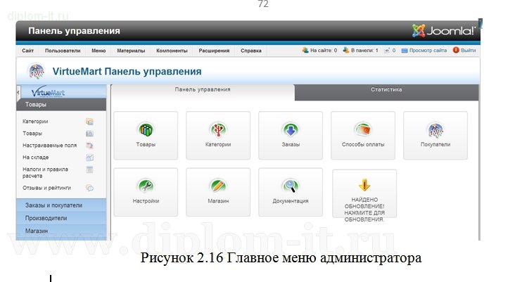  Разработка интернет-магазина бытовой техники с использованием CMS Joomla 
