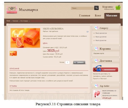  Проектирование интернет-магазина мыла с использованием CMS Joomla 