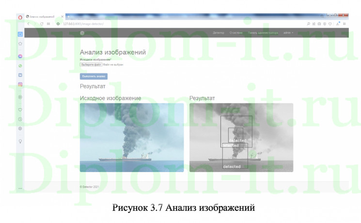 Моделирование алгоритма поиска терпящих бедствие на море, диплом по программированию с исходниками