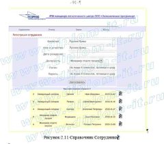 Автоматизация рабочего места менеджера логистического центра компании