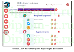 Автоматизация процесса ведения документации и отчетности в МУП Благоустройство и развитие, диплом по информатике