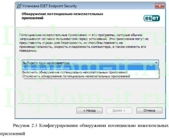  Модернизация антивирусной защиты в компании путем внедрения ESET Endpoint Security, диплом система защиты информации 